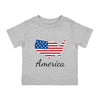 Load image into Gallery viewer, America Infant Shirt, Baby Tee, Infant Tee