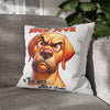 Funny Dog High-Five Pillow Case, Sarcastic Dog Pillow Covers, Dog Lover Humor Cushion, Decorative Throw Pillow Cover Spun Polyester Square Pillowcase