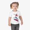Happy 4th of July American Flag Star Design Infant Shirt, Baby Tee, Infant Tee