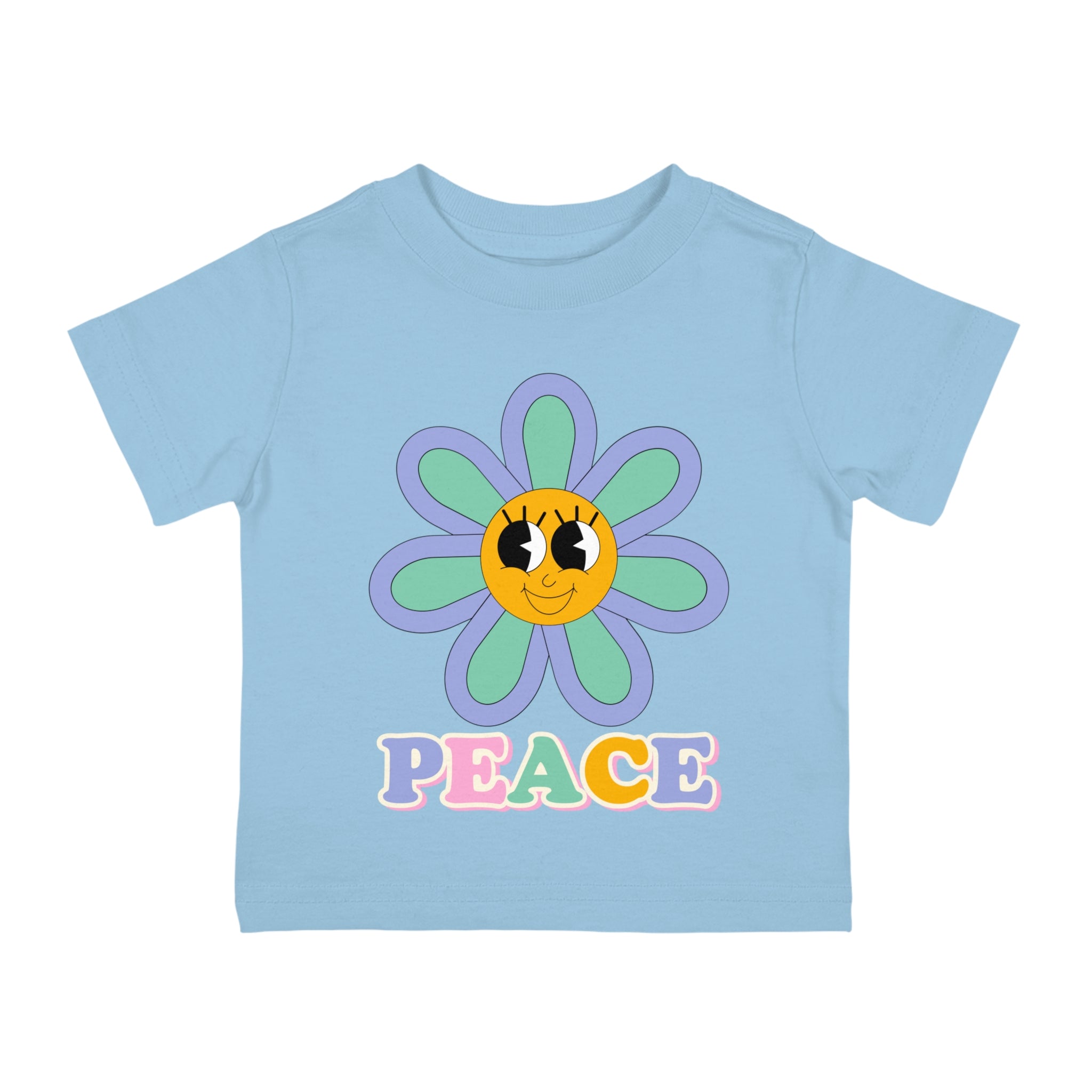 Peace flower Infant Shirt, Baby Tee, Infant Tee