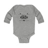 Load image into Gallery viewer, Thank you Dad Long Sleeve Baby Bodysuit