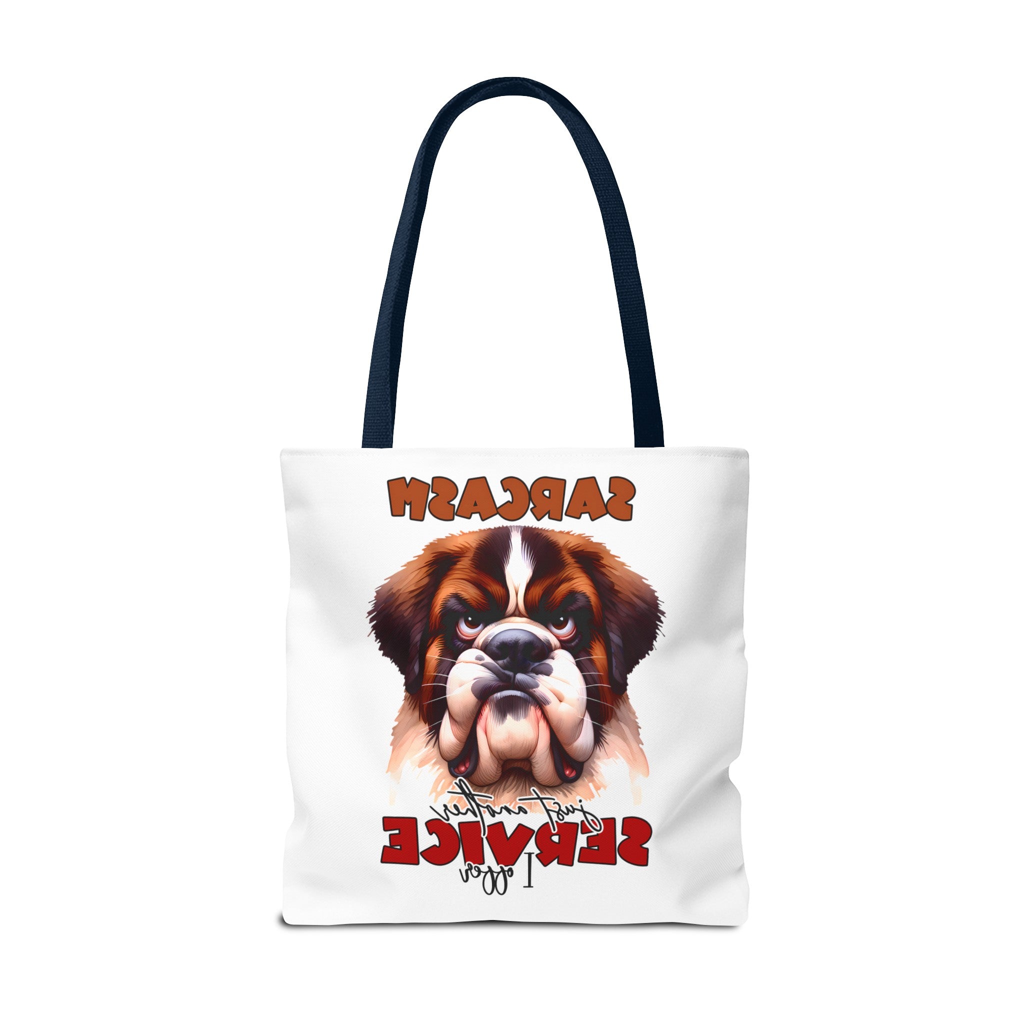 Sarcasm Just Another Service I Offer Tote Bag, Funny Tote Bag, Cute Dog Graphic Tote Bag, Trendy Tote Bag, Reusable Shopping Bag Tote Tote Bag