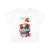 Load image into Gallery viewer, Happy 4th of July Guinea Pic Design  Infant Shirt, Baby Tee, Infant Tee