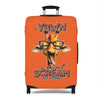 Funny Giraffe Luggage Cover, A Yawn Is A Silent Scream For Coffee, Animal Lover Coffee Luggage Cover, Cute Giraffe Design, Unique Luggage Cover, Humor Gift Luggage Cover