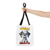 Funny Dalmatian Tote Bag, Pati-Tude Dog Lover Gift, Humor Pet Owners, Cute Dog Illustration, Sassy Pet Tote, Animal Lovers Bag Tote Tote Bag