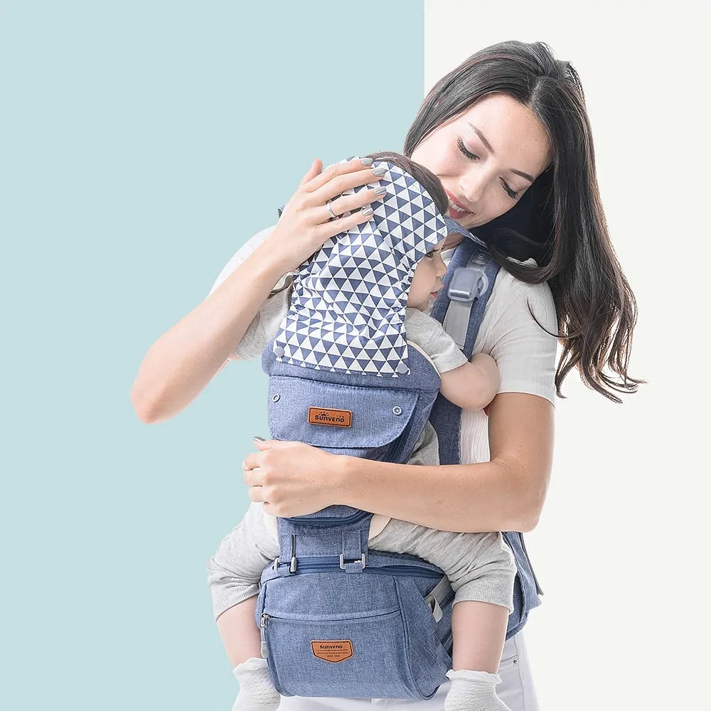 Sunveno Ergonomic Baby Carrier with Hip Seat 1