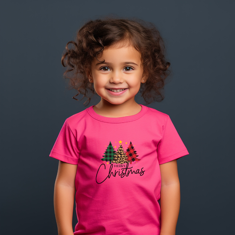 Merry Christmas, Christmas Tree Toddler T-shirt