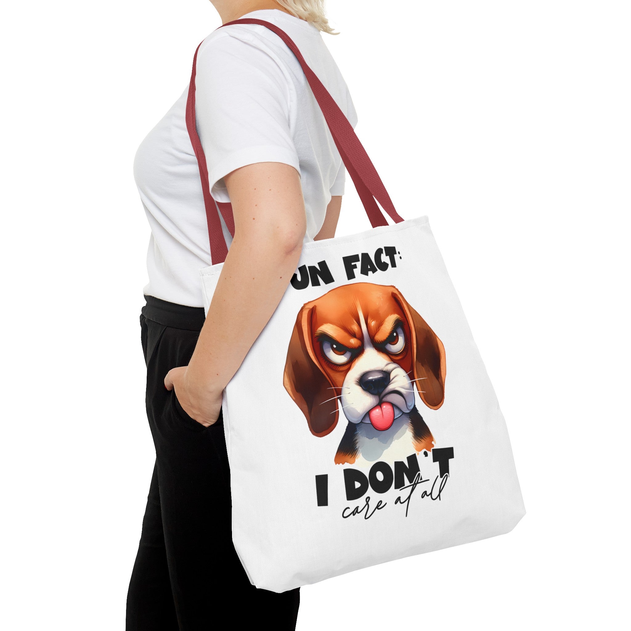 Fun Fact Dog Tote Bag, Funny Dog Tote Bag, Cute Dog Tote Bag, Animal Lover Tote Bag, Gift for Dog Lovers, Novelty Tote Bag Tote Tote Bag