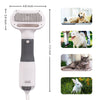 ZUPOX Dog Hair Dryer, 2 in 1 Dog Brush, Pet Grooming Dryer for Small Dog and Cat, Cat Hair Brush with Adjustable Temperature