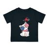 Load image into Gallery viewer, Happy 4th of July Cute Cat design Infant Shirt, Baby Tee, Infant Tee