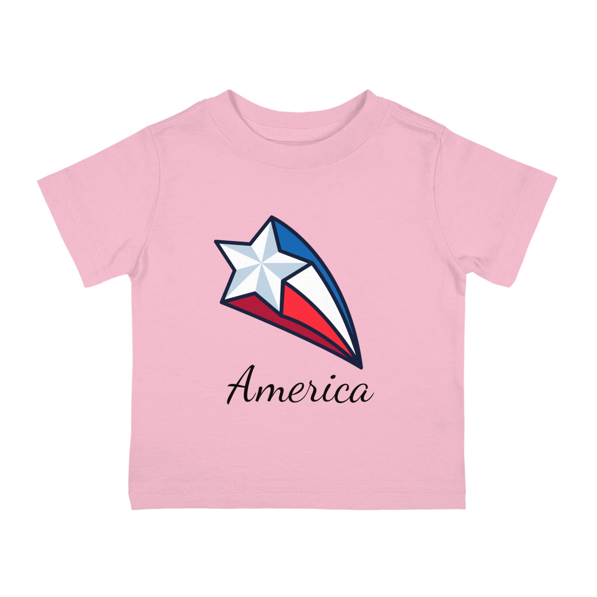 America American Flag Star Infant Shirt, Baby Tee, Infant Tee