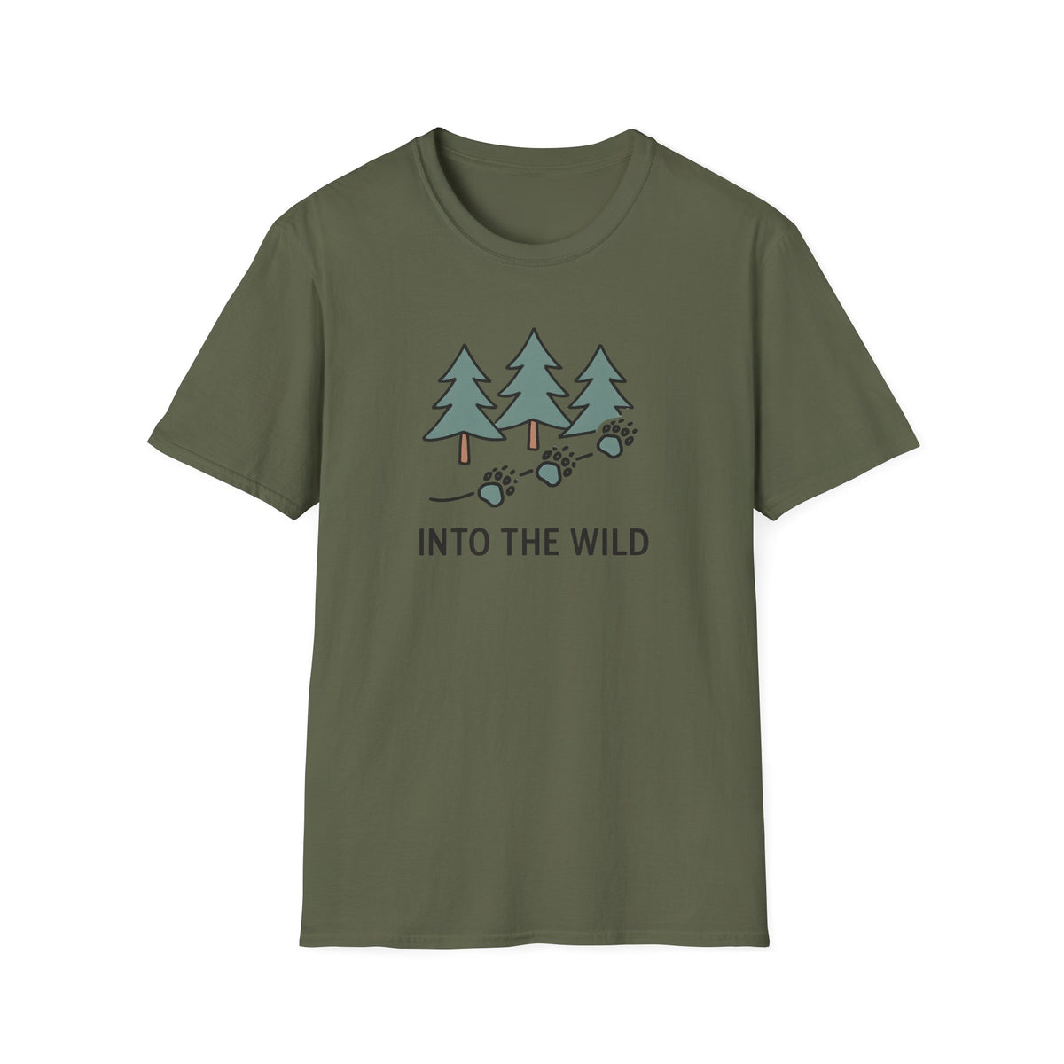 Copy of Pine Forest Footprints T-Shirt
