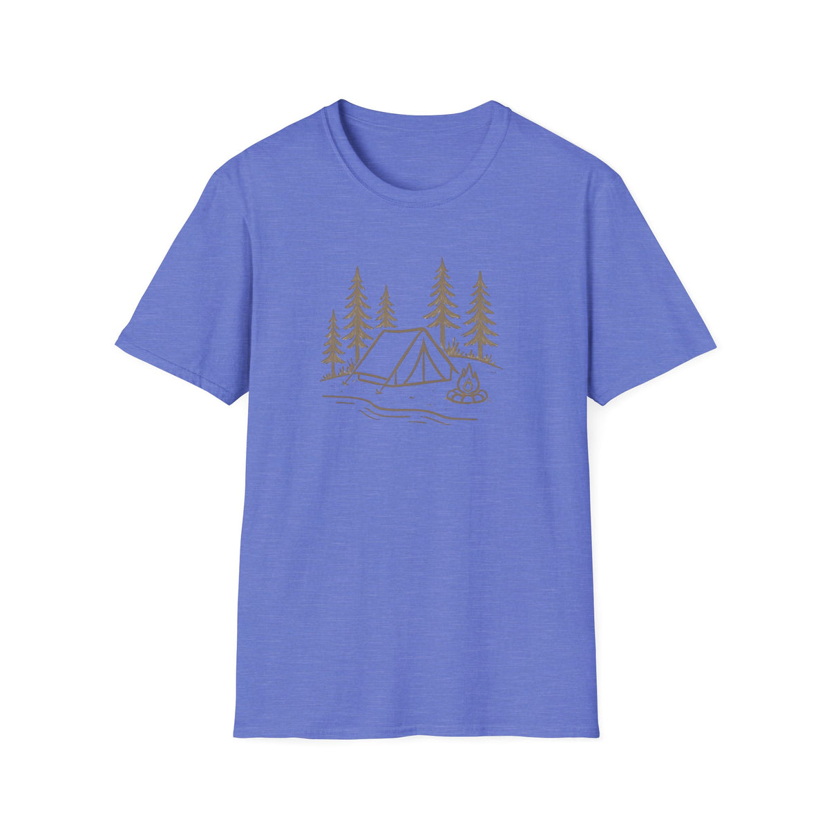 Copy of Camping Tent and Campfire T-Shirt
