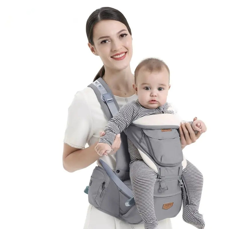 Sunveno Ergonomic Baby Carrier with Hip Seat 1