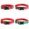 Christmas Dog Collar - Adjustable & Festive Gift for Small Dogs and Puppies