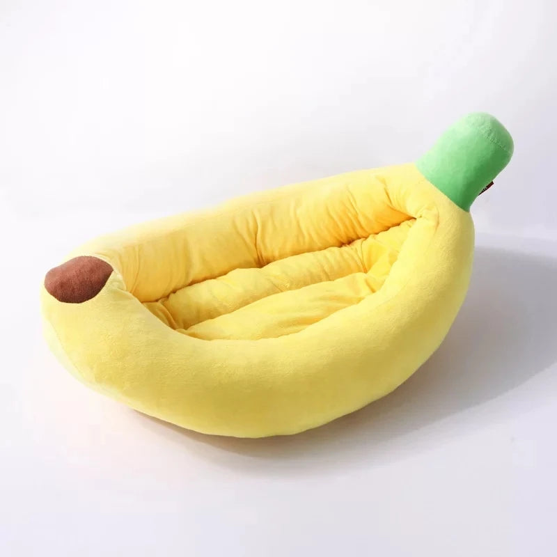 Yellow Banana Dog &amp; Cat Bed 🍌