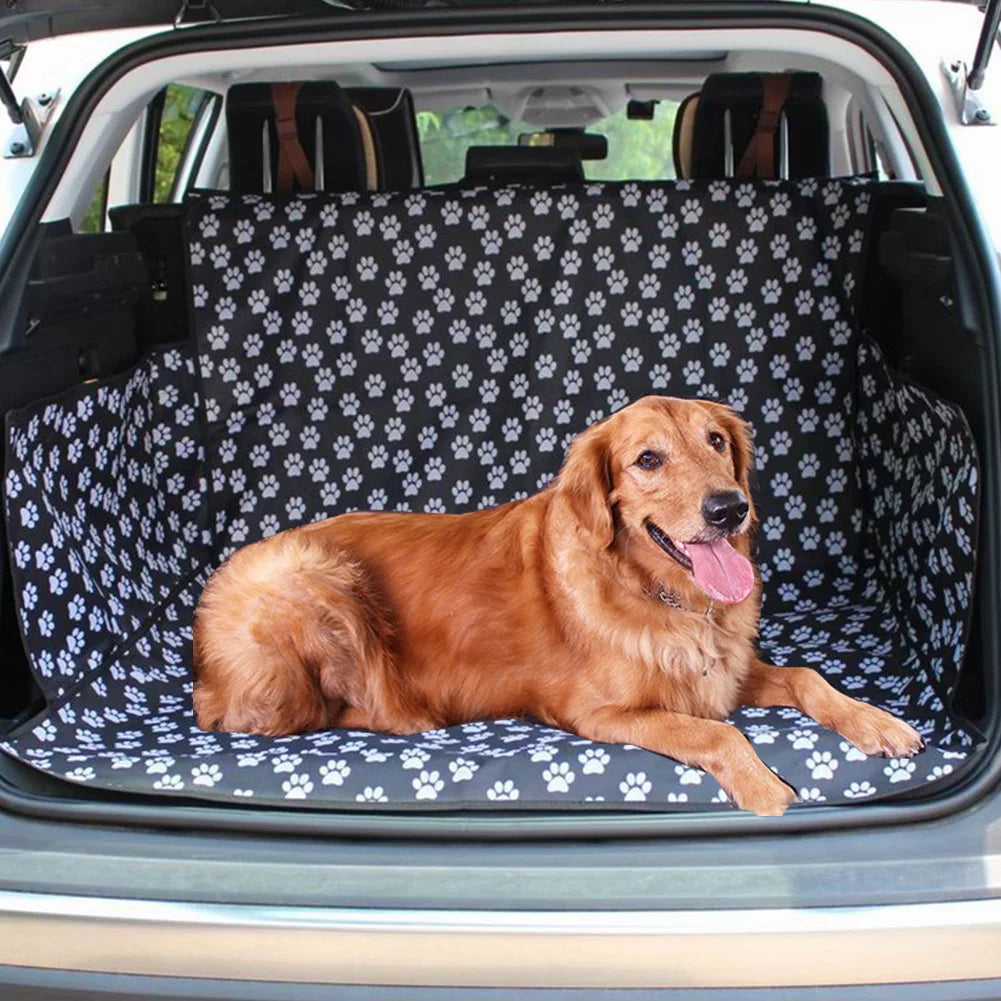 Pet Carrier  Auto Trunk Mat Waterproof Anti-dirty Car Seat Cover Protector Pad Cat Dog Carrying Hammock Cushion Blanket