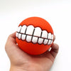 Pet Dog Ball Teeth Funny Trick Toy – Interactive Squeaky Chew Ball for Dogs and Puppies!