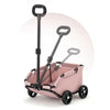 Folding Stroller for Dog Cat Carrier Pet Carriage 4 Wheels Lightweight Trolley for Travelling, Shopping & Walking