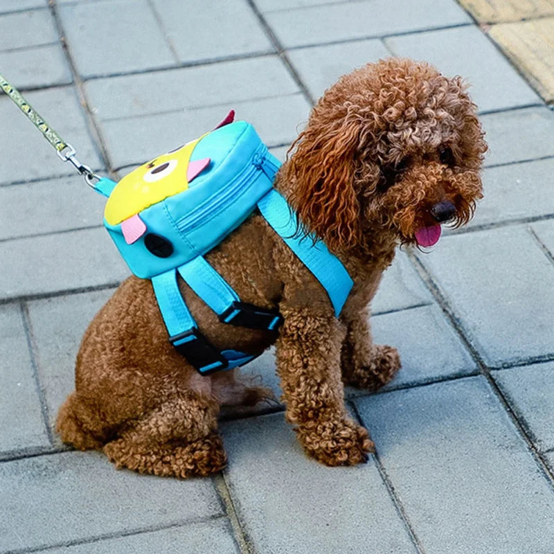 Outdoor Shoulder Portable Travel Backpack - Teddy Pet Backpack for Small & Medium Dogs