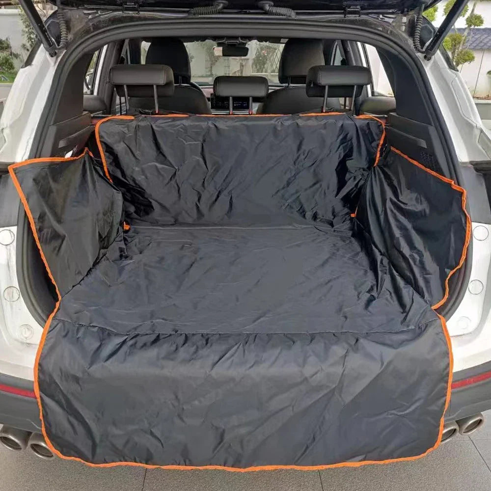 Dog Car Cushion | Waterproof Pet Cargo Cover | Trunk Rear Seat Isolation Mat for SUVs & Sedans