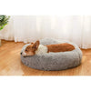 Donut Dog Bed – Calming & Cozy Faux Fur Pet Bed for Medium-Sized Dogs