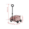 Folding Stroller for Dog Cat Carrier Pet Carriage 4 Wheels Lightweight Trolley for Travelling, Shopping & Walking