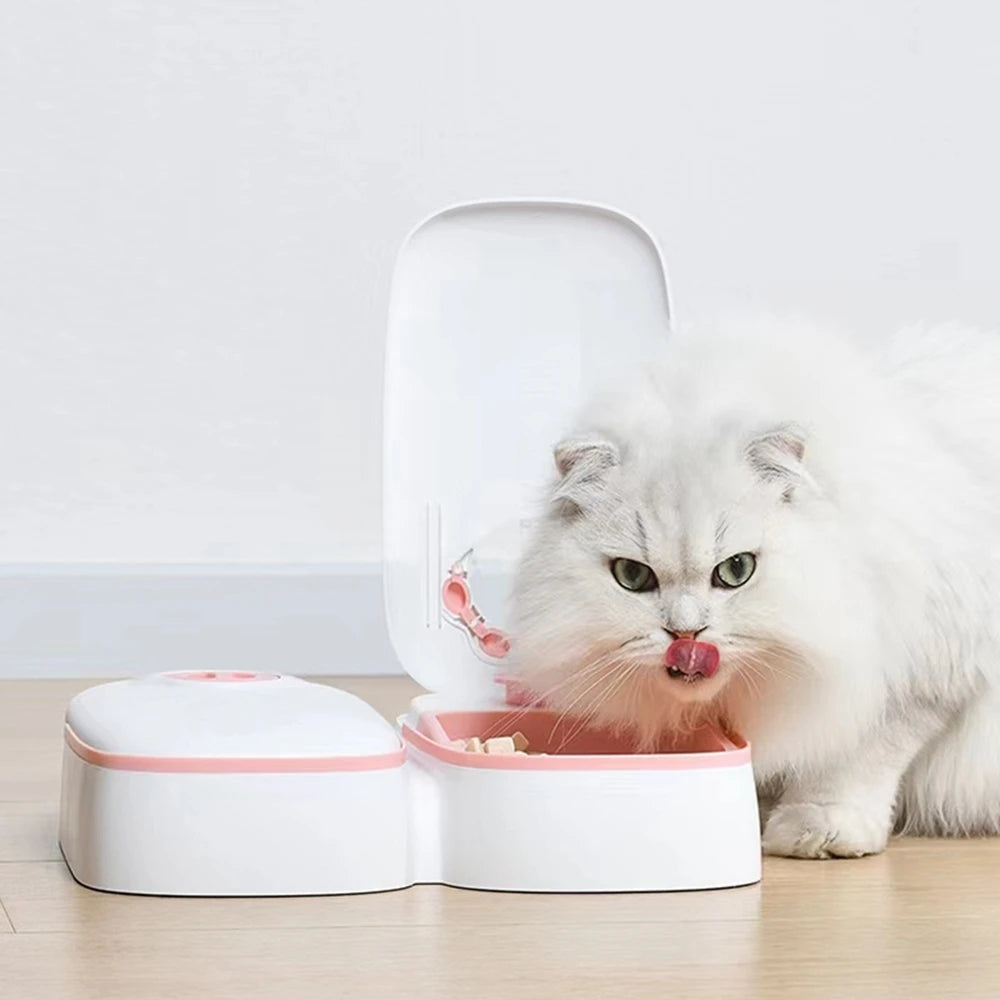 48-Hour Smart Timing Feeder: Automatic Cat & Dog Food Dispenser