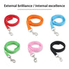 4ft Reflective Nylon Dog Leash for Small, Medium, and Large Dogs - 7 Colors