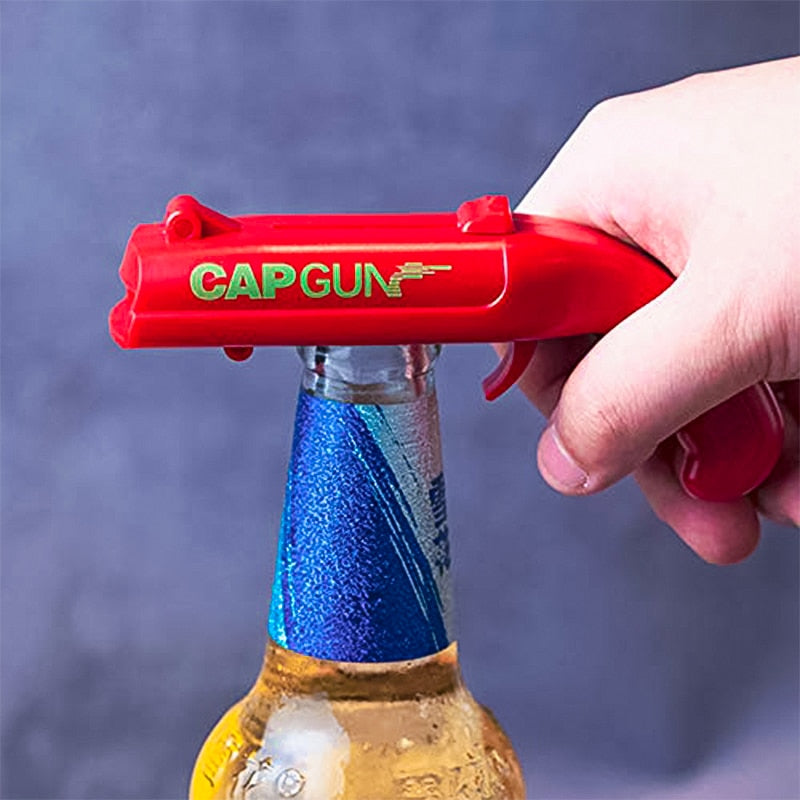 Cap Gun Beer Bottle Opener