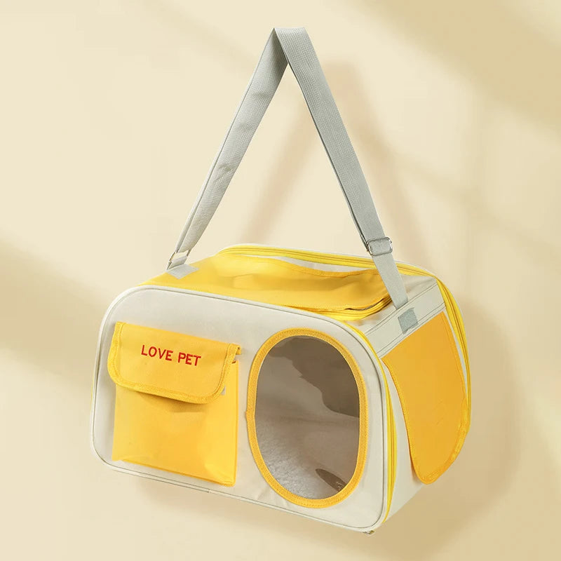 0-10kg Cat & Dog Oxford Foldable Pet Carrier Backpack