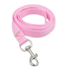 4ft Reflective Nylon Dog Leash for Small, Medium, and Large Dogs - 7 Colors