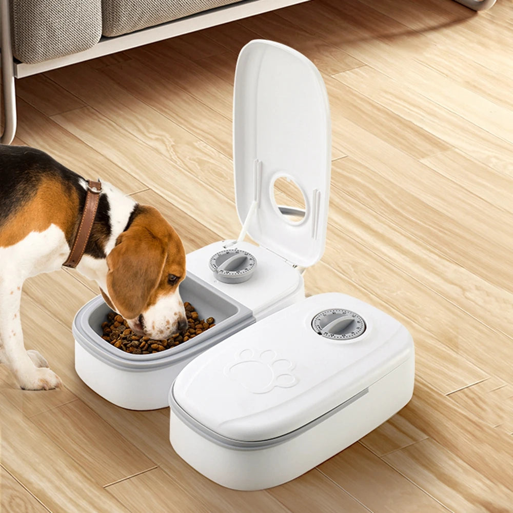 48-Hour Smart Timing Feeder: Automatic Cat & Dog Food Dispenser