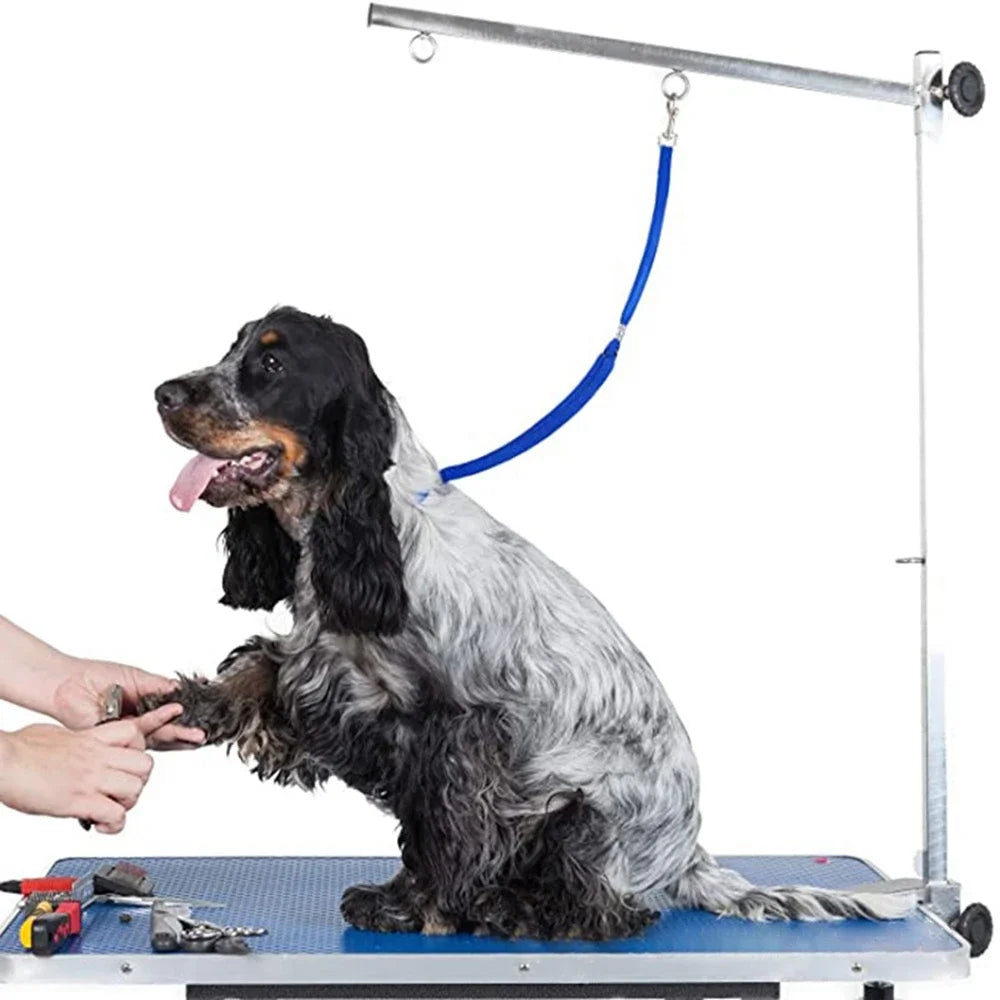 Adjustable Pet Grooming Loop Table Leash – Durable & Safe for Dogs & Cats