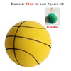 1Silent Basketball Size 7 Squeezable Mute Bouncing Basketball Indoor Silent Ball Foam Basketball 24Cm Bounce Football Sports Toys