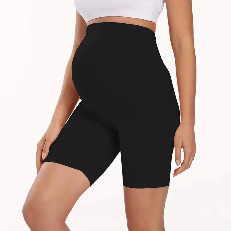 Pocketed Maternity Shorts