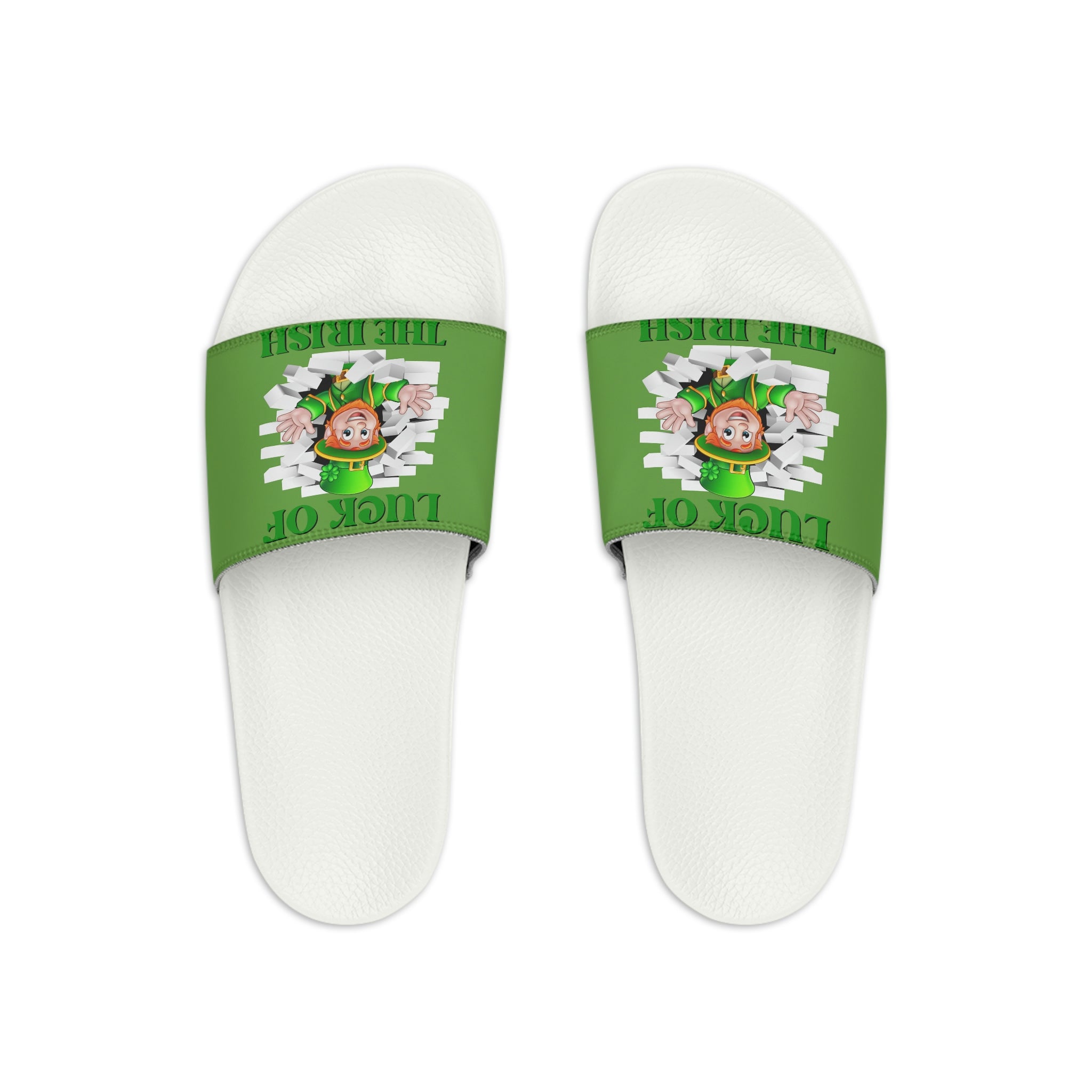 Luck Of The Irish Slide Sandals