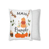 Mama Pumpkin Polyester Square Pillow Case