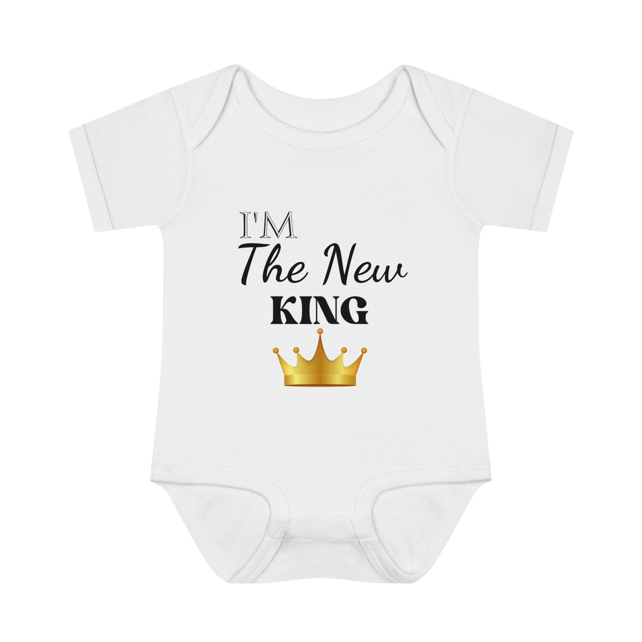 I'm The New King Baby Bodysuit