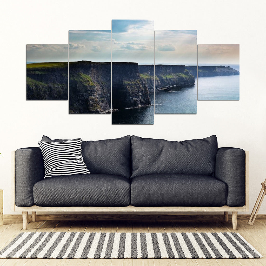 Cliffs of Moher 5 Piece Framed Canvas