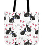Cat Love Cloth Tote Bag