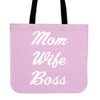 NP Mom Wife Boss tote Bag