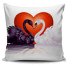 Natural Swan Pillow Cover