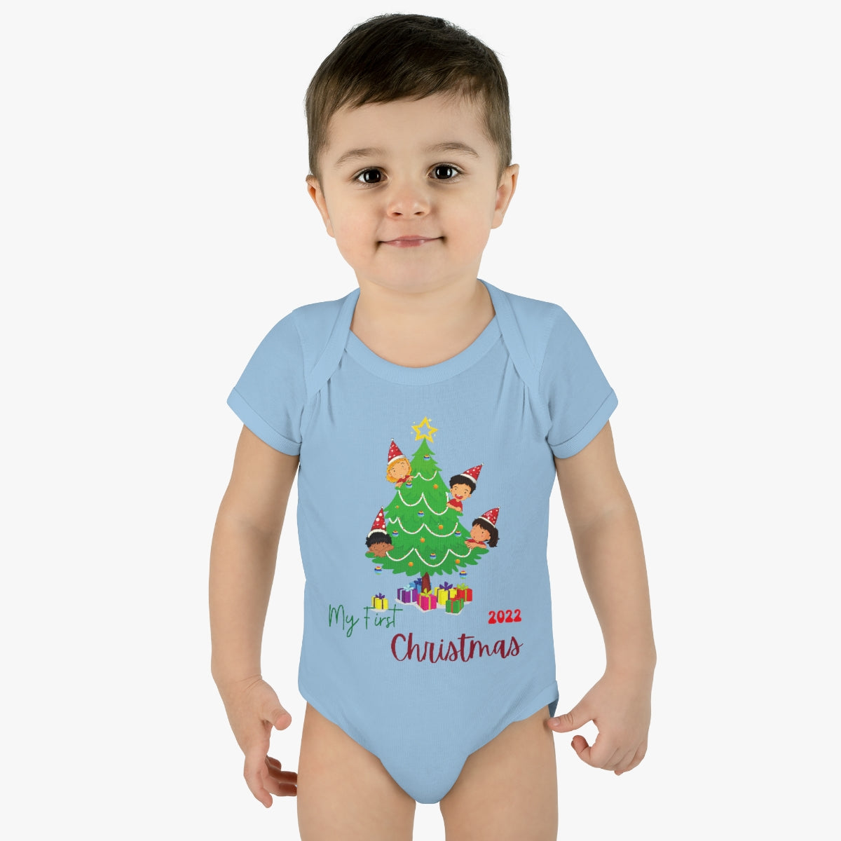My first Christmas Christmas Tree, Baby Bodysuit, Infant Bodysuit, Christmas Baby Bodysuit