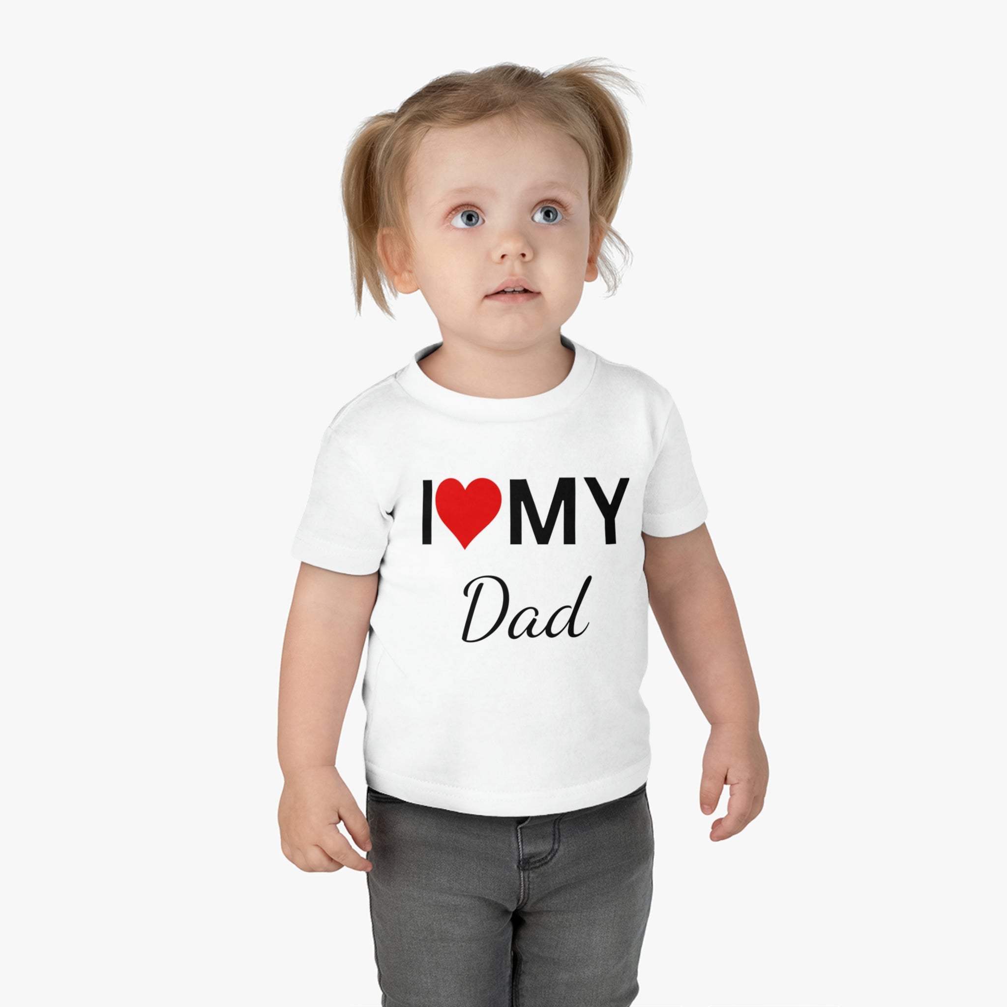 I Love My Dad Infant Shirt, Baby Tee, Infant Tee