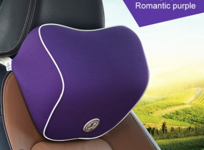Car memory cotton lumbar seat pillow
