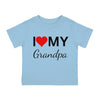 Load image into Gallery viewer, I Love My Grandpa Infant Shirt, Baby Tee, Infant Tee