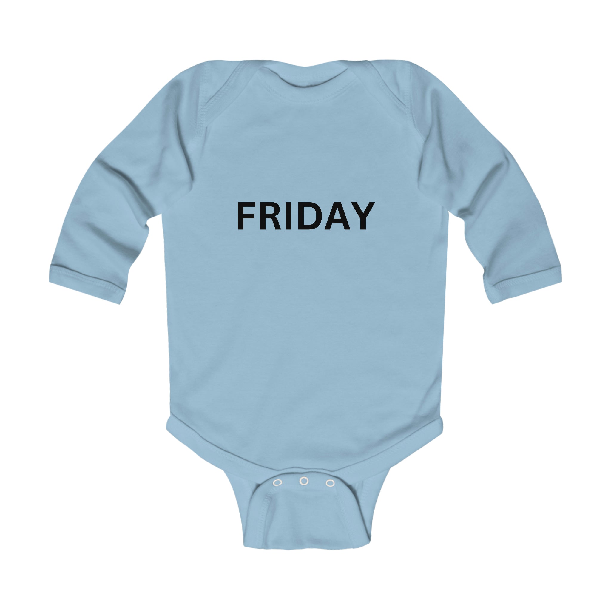 Friday Long Sleeve Baby Bodysuit