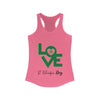 Load image into Gallery viewer, Love St. Patrick&#39;s Day Women Racerback Tank Top