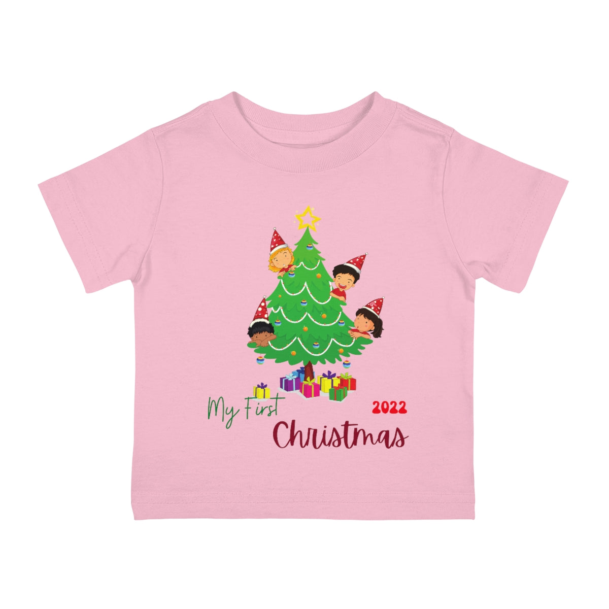 My first Christmas Christmas Tree Tee, Baby Tee, Infant Tee, Christmas Baby Tee